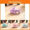 Fun Plush Shark Keychain Adorable Stuffed Animal Doll With Soft Crystal Fabric Bags For