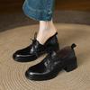 Scarpe Antiscivolo - Scarpe con Tacco Alto a Suola Spessa Nuovo Stile - Scarpe da Donna con Tacco Spesso