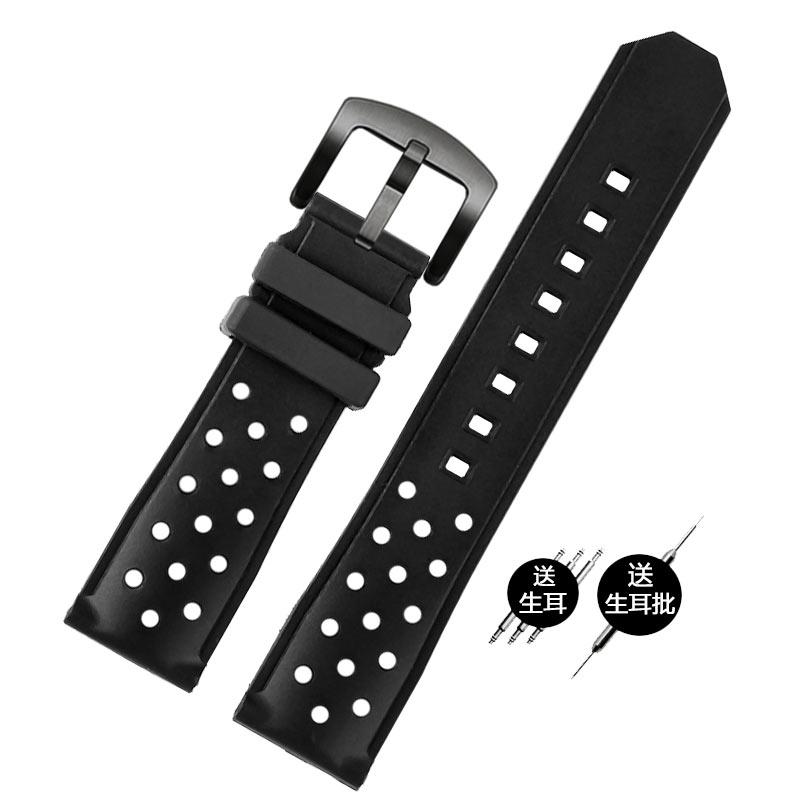 

Роскошный мужской черный природный браслет 20 мм 22 мм, мягкий силиконовый резиновый ремешок для часов, ремешок для часов TAG HEUER, ремешок 24 мм, уважительная оплата 22mm
