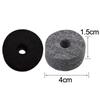 Bass Drum Silencer Cymbal Felt Pads Felt Strap Button Cymbal Hi-Hat Washer Cymbal Stand Felt Pads