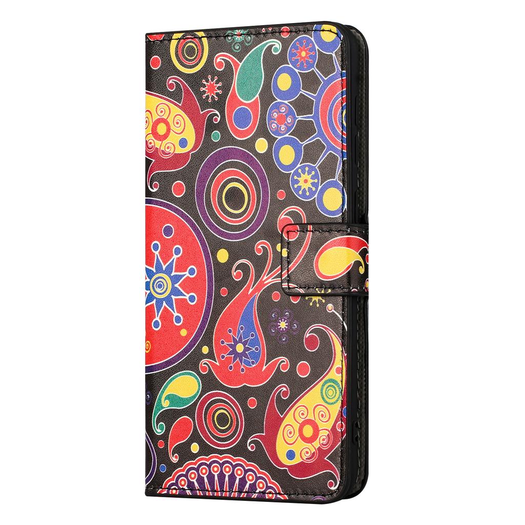 For Samsung Galaxy Xcover7 Case Leather Printed Pattern Phone Protective Cover