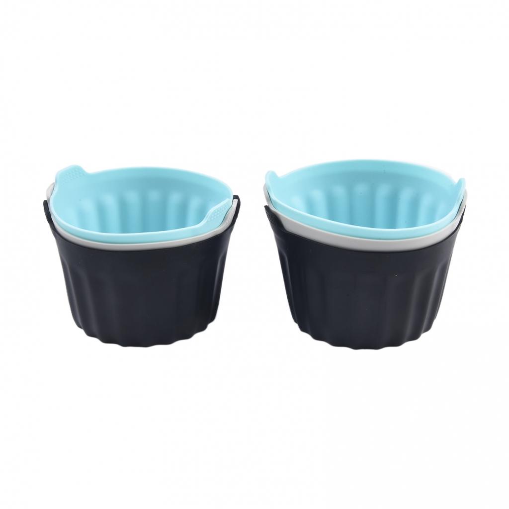 Hassle Cleaning Silicone Cupcake Baking Cups for Easy Maintenance