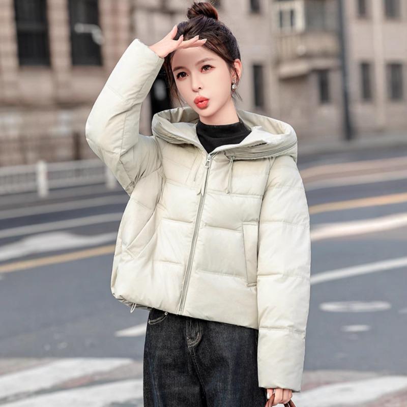 Fashion Short Winter Hooded Warm Thickened Temperament Loose Cotton Clothes New Coat Women's Fashion
