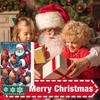 Christmas Blind Box Countdown Calendar With Acrylic Rooster Ornaments For Holiday Decor And Gift Giving