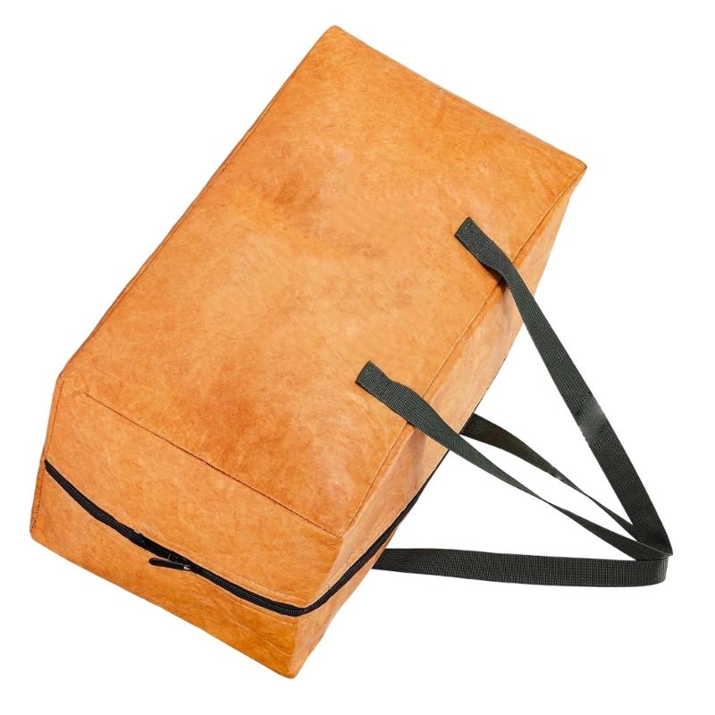 Spacious BBQ Insulated Storage Bag with Double Zippers and Carry Handle Perfect for Picnics Camping Day Ensuring Easy Access