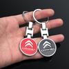 Portachiavi Metallo Emblema Auto Portachiavi Accessori Auto Per Citroen C4 C3 C2 C1 Berlingo Xsara Picasso Ornamento Portachiavi
