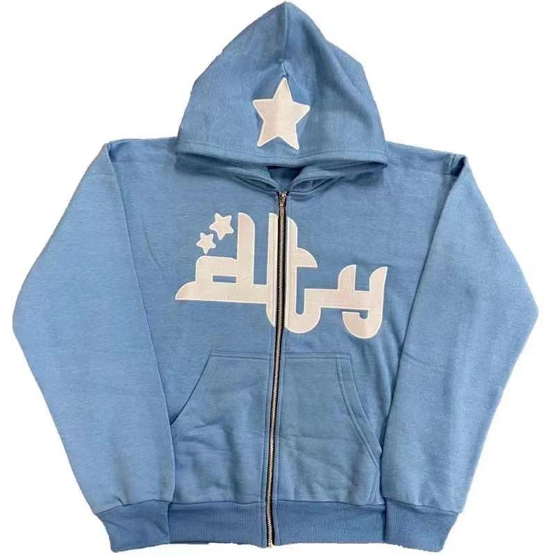 Unisex Harajuku Y2K Dámské mikiny s kapucí Potisk písmen Punk Volná mikina Hip Hop Dlouhý rukáv Kapsa Pánské Streetwear Topy