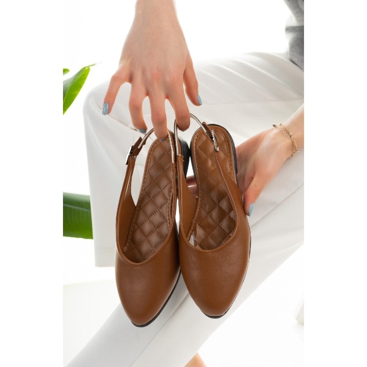 

Женские сандалии с открытой спиной Туфли на плоской подошве Таба Легкая удобная подошва Стильная повседневная обувь 37 снег