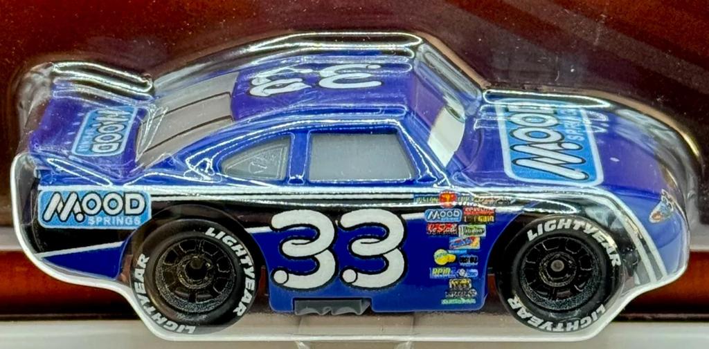Cars 2024 Mattel Diecast Mini Car 1 Pack Chuck Armstrong Pixar Character Car Movie Anime Piston Cup Racer Mood Springs 155 No.33