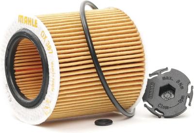 MAHLE BMW Genuine OEM Oil Filter OX387D1 [Parallel Import]