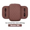 Car Armrest Box Pad Side Storage Bag Center Armrest Protective Cushion Support For Lada Niva Vesta Granta Riva Samara Priora 4x4 SS14