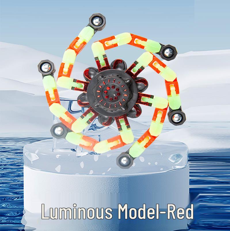 Kids' Transforming Luminous Gyro Decompression Fidget Toy