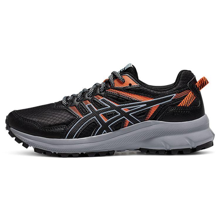 ASICS Trail Scout 2 Women Trail Running Shoes Black Orange 1012B039-008 36