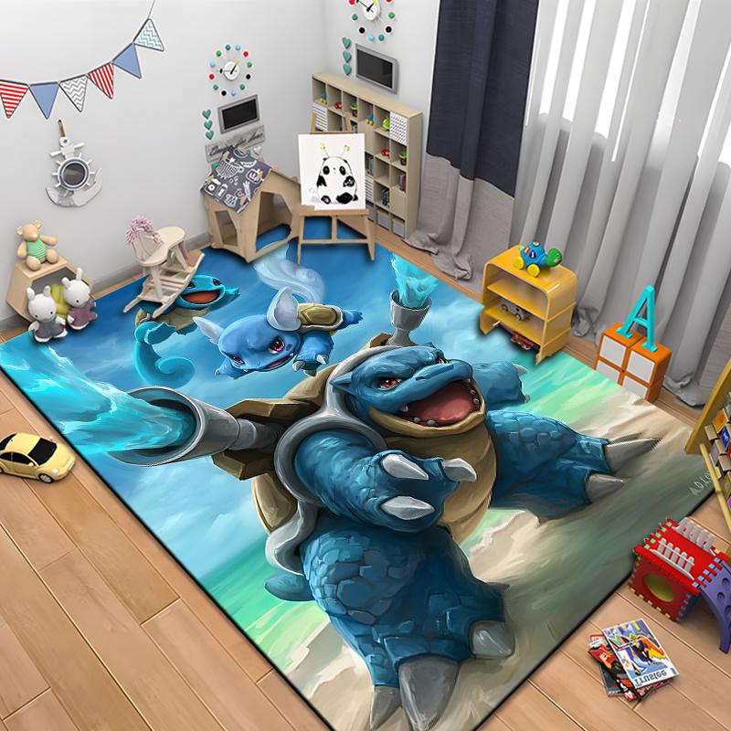 Next Day Shipping Pokemon Charizard Pattern Rug Carpet for Living Room Bathroom Mat Creative Doormat Rug for Bedroom Home Decor