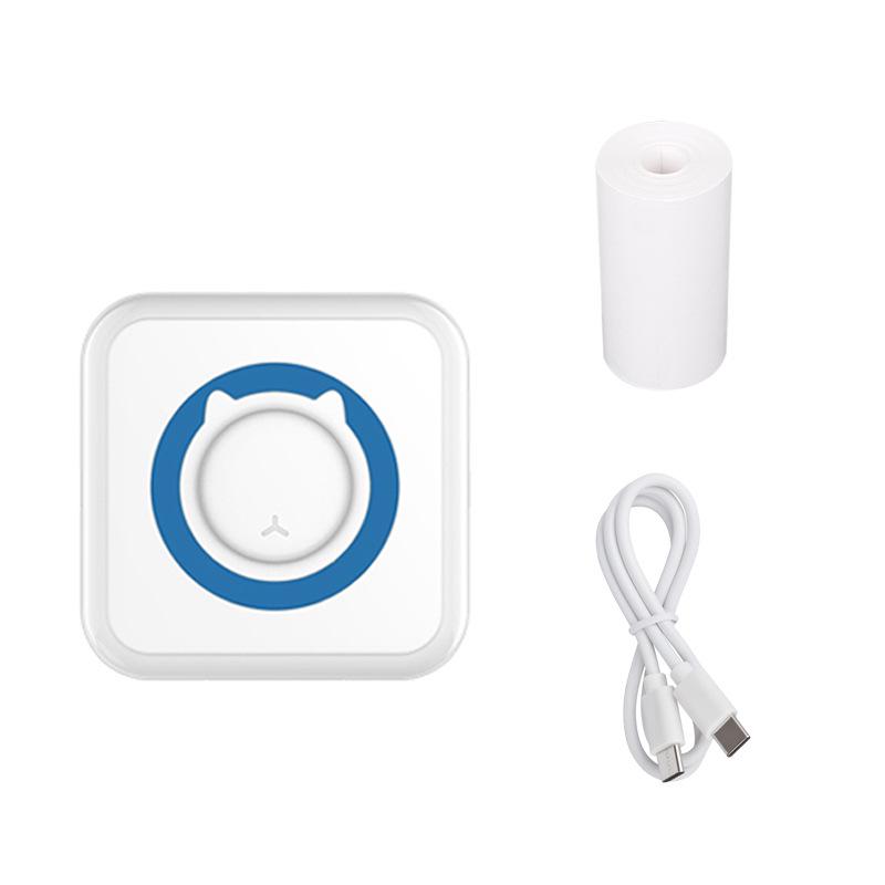 Cross-border Student Pocket Mini Inkless Photo Printer for Data Label and Question Search