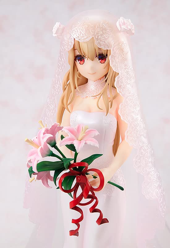 KDcolle Movie Version [Fatekaleid Liner PrismaIllya Licht Nameless Girl] Illyasviel Von Einzbern Wedding Dress Ver. 17 Scale Plastic Painted Finished