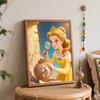 Disney princess archaeologist digital oil painting art kit handmade diy home decorations
