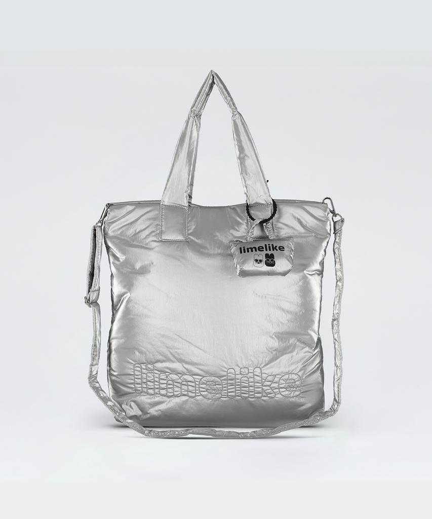 Limelike Bessie Padded Bag_Silver
