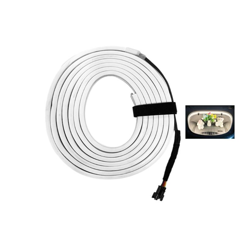 Quick Install Car Frunk Decorative Atmosphere Light Feature Bright LED Illumination For 3 Y Low Power Consumption