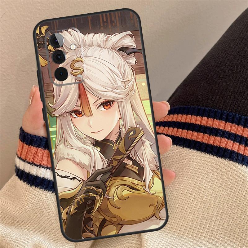 Ningguang Genshin Impact Case For Samsung Galaxy A54 A34 A24 A14 A12 A22 A32 A52 A51 A71 A13 A23 A33 A53 A73 Cover