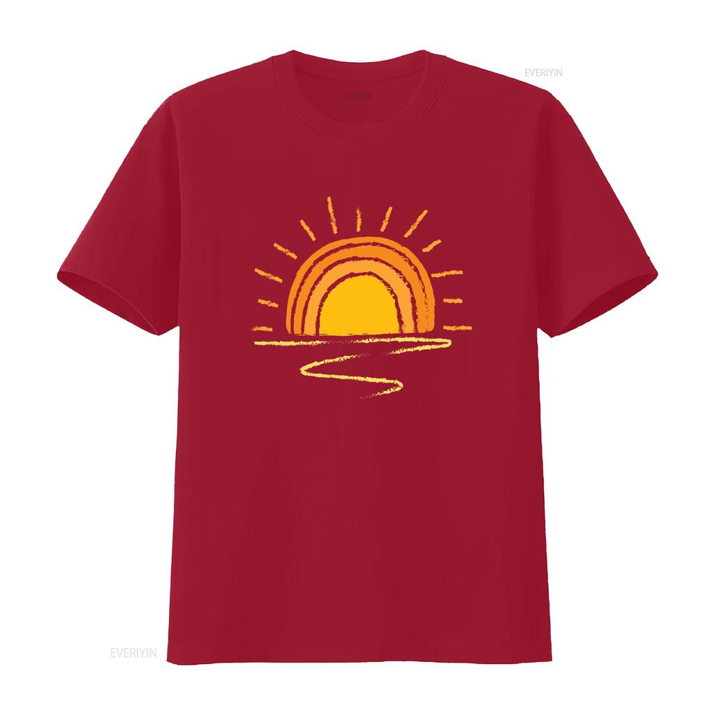 Sunshine shirt Sunny delight Women tee tees vibes Fun in the sun vintage Washed Unisex Slightly homme streetwear graphic Casual