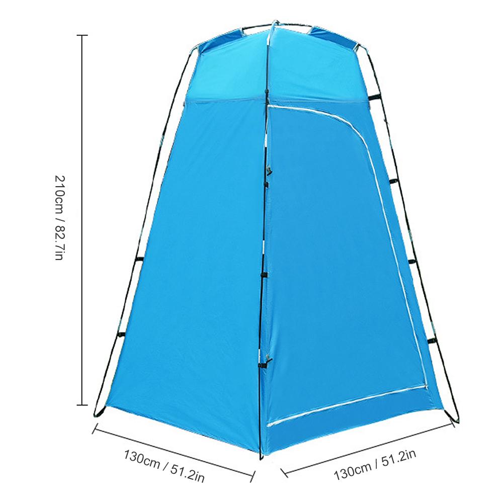 Privacy Shelter Tent Portable Outdoor Shower Toilet Changing Room Tent with Removable Bottom for Camping Beach