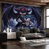 Sonic Hedgehog Wall Tapestry Aesthetic Wall Hanging Printed Fabric Blanket Decorative Tapestries For Bedroom Living Room Home Decor