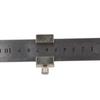 Square Steel Ruler Positioning Block Adjustable Marking Gauge Brass Angle Scriber Line  Measuring