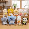 Elephant Stuffed Animal Pillow Plush Animal Plush Toy Kawaii Plush Companion Doll  Sleeping Gift