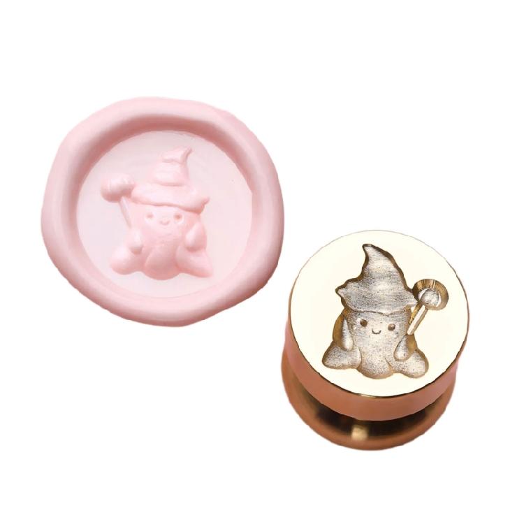 Mini Cake Wax Seal Stamp Animal Sealings Wax Stamp for Wedding Invitation Card