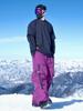 Xuexiang Violet 2026 Ski Pants: Men's Waterproof, Insulated, Heavy-Duty Snow Pants for Skiing and Snowboarding.