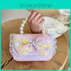 Childrens Cute Pearl Crossbody Bag With Glitter Detail And Lightweight Design For Casual Outings