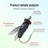 Fly Fishing Rig: Hook Set, Line, Lures, Soft Minnow Bait, Micro Fake Fish Bait