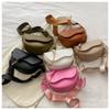 Fashion Double Straps Shoulder Bag Casual Solid PU Leather Versatile Crossbody Bags for Women Festival Gift