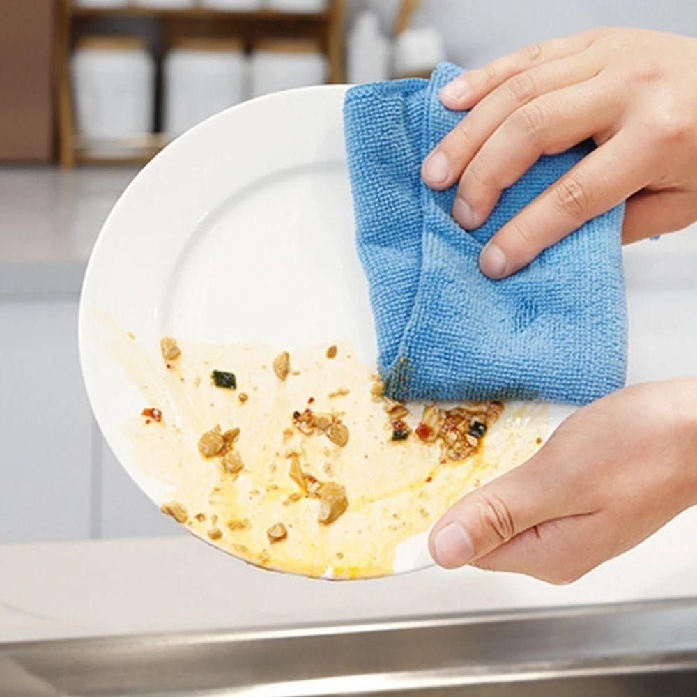 20Pcs Thickened Car Cleaning Rag 30x30cm Household Cleaning Towels Dishwashing Cloth  Bathroom