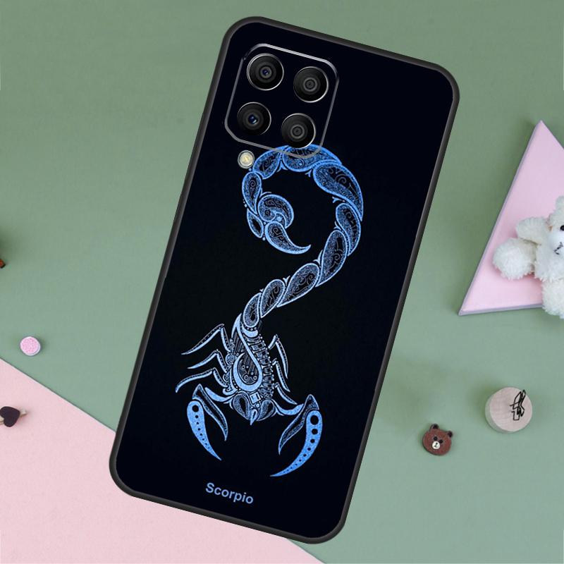 Zodiac Sign For Samsung Galaxy M35 M55 M15 M12 M13 M14 M34 M54 M33 M53 M21 M31 M11 M32 M52 M06 M16 Case