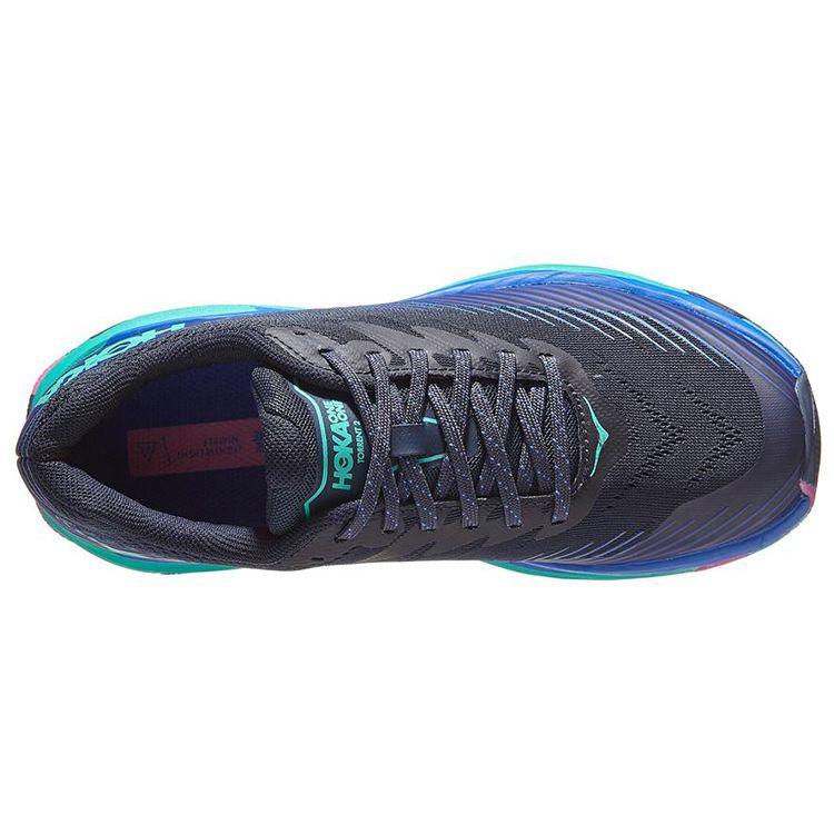 HOKA One One Professional Trail Low Top Running Shoes Women Running Shoes Blue Black 1110497-OSAT
