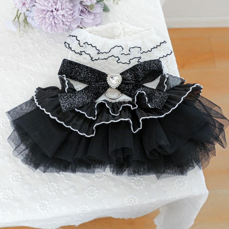 Pet Circle, Pet Clothes, Dog and Cat Clothing, Princess Gauze Skirt, Wedding Dress.