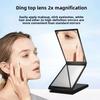 Multi - Angle Foldable 4 - Panel Makeup Mirror, Portable HD Vanity Mirror, 360° View Beauty Mirror Makeup Tools Creative Folding