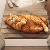 Non-Slip Cartoon Cat Carpet 40*60cm Decorative Mat Home Decor Soft Pad Mat  Kitchen