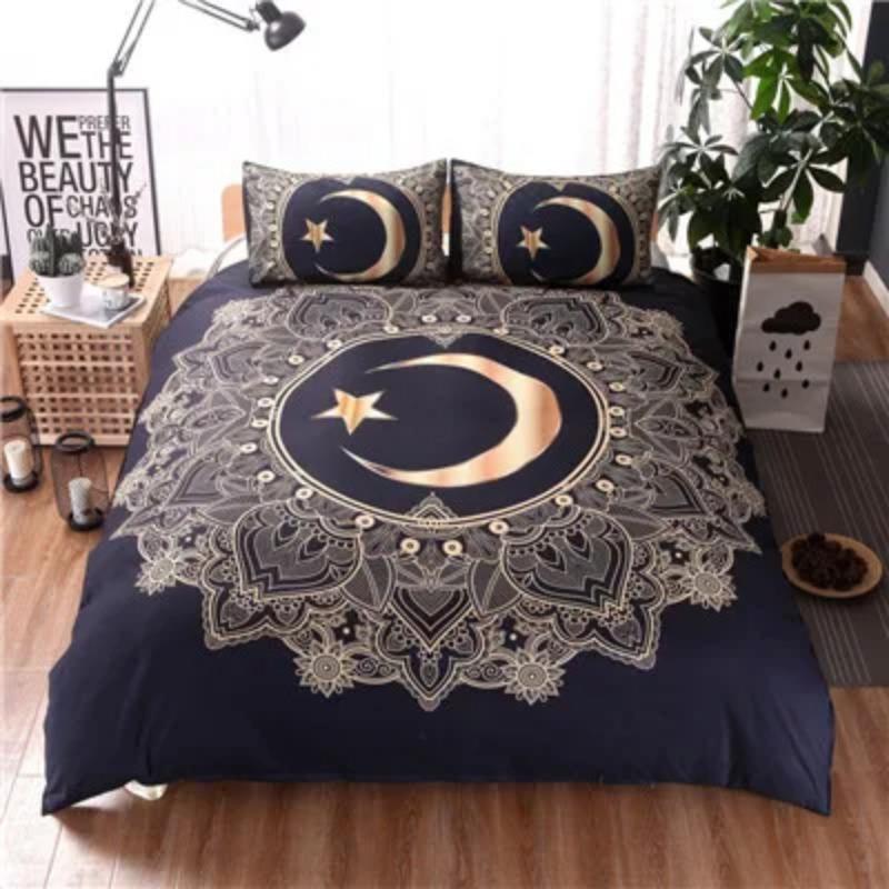 Dreamcatcher Windbell Indian Duvet Cover Set King Queen Full Twin Uk Double Bedding Set