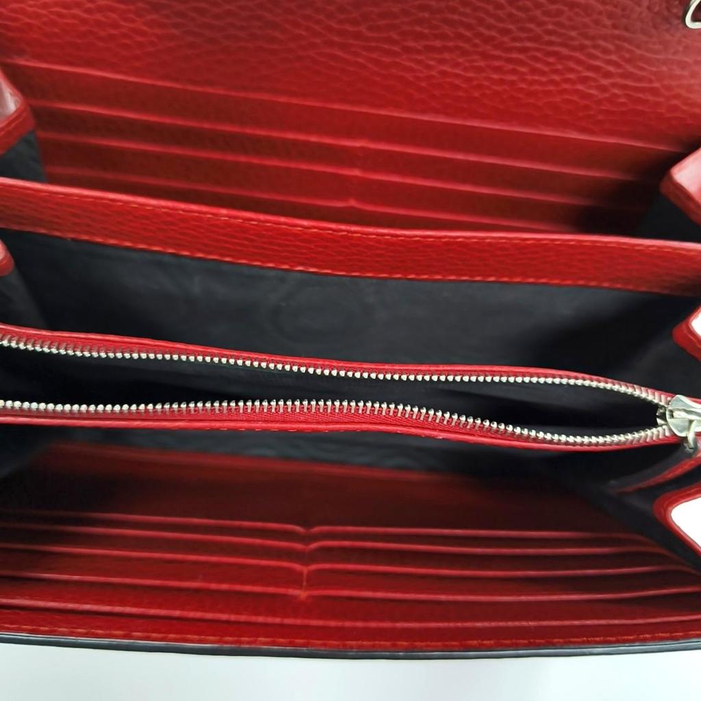 [Pre-Owned] Dionysus Chain Strap Leather Wallet Crossbody Shoulder Bag - Very Good #UU16PI