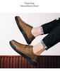 Handmade Men's Soft Sole Leather Loafers - Winter Casual Flat Large Size