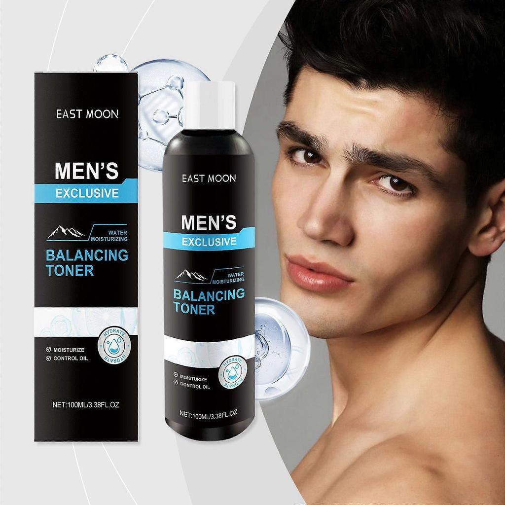 Limited time!!East Moon Men's Oil-Control Toner, Men's Facial Hydrating And Moisturizing Toner For Skin Moisture And Nourishment