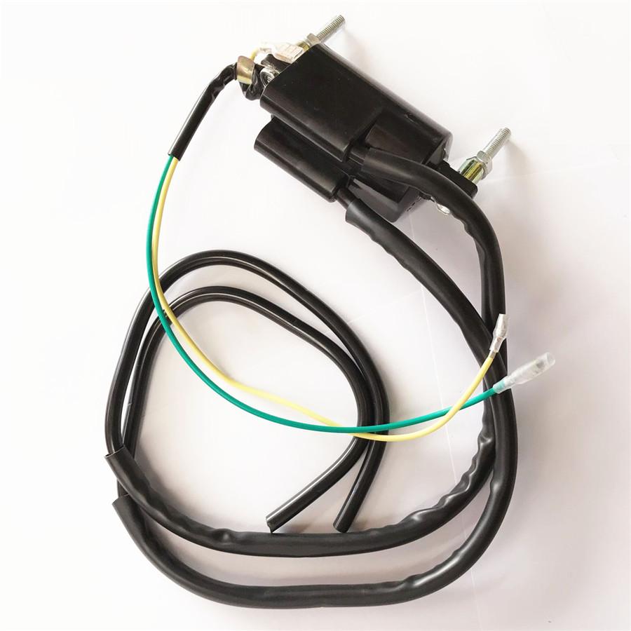 Ignition Coil Dual Wire 12V Fit for Honda Kawasaki Suzuki Yamaha