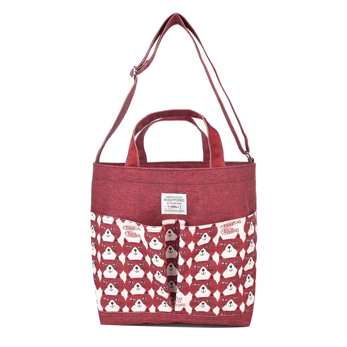 [Kusuguru Japan] Сумка-тоут через плечо Michoro RD