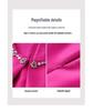 Elegant Sleeveless Cape Dress with Nail Diamond Detailing