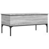VidaXL Coffee Table, End Table with Adjustable Feet, Side Table Living Room Interior, Modern, Sonoma 845414