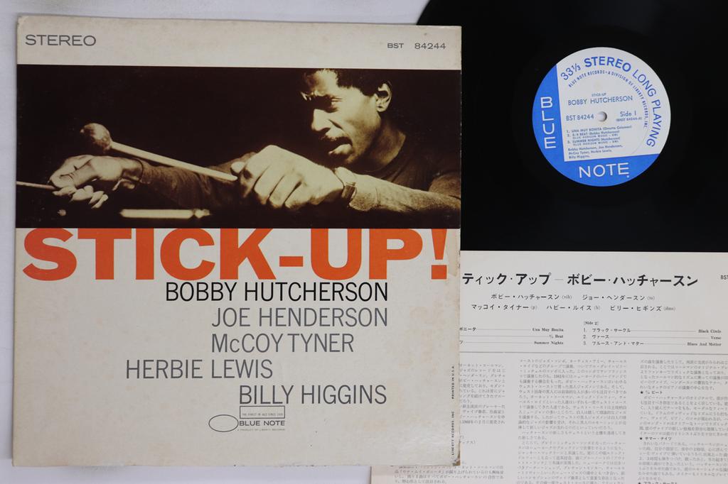 LP Record BOBBY HUTCHERSON - Stick-up! BST84244 BLUE NOTE 1968 US Jazz Used
