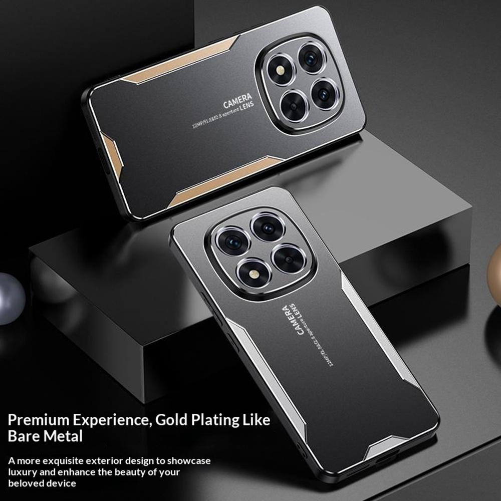 Für Xiaomi Redmi Note 15 Pro 4G (Global) Handyhülle Aluminiumlegierung TPU PC Rückseite